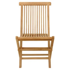 Happy Garden Stoel LOMBOK - Bruin - Hout -VIDAXL Winkel 5f404978f8f54130bafd6d13aeb78040