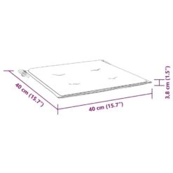 VidaXL - Tuinset - Antraciet - Bamboe - 40 X 40 X 3 Cm -VIDAXL Winkel 5f6d40044bb249b38e0ffb60d09e58af