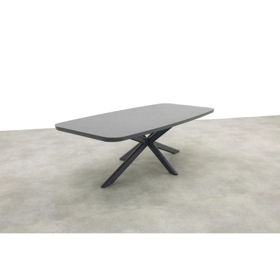 Hartman Napoli/Soreno Deens Ovale Verstelbare Tuinset 240x110 Cm. - Licht Grijs 11 Hartman Napoli/Soreno Deens Ovale Verstelbare Tuinset 240x110 Cm. - Licht Grijs - Afbeelding 9