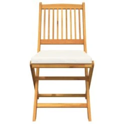 VidaXL - Buiten Zitplaatsen - Wit - Massief Acaciahout - 49 X 57,5 X 92cm -VIDAXL Winkel 61aedd21ae6c4575ae5f1c5fdb54b17b