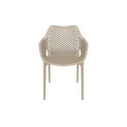 Madino Air Stapelbare Stoel - Taupe -VIDAXL Winkel 625f6df19580476cadd5acc17d240f29