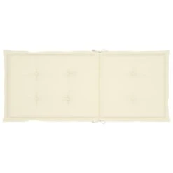 VidaXL - Verstelbare Tuinstoelen - Kussens - Crème - Acaciahout - 4 Stuks 20 VidaXL - Verstelbare Tuinstoelen - Kussens - Crème - Acaciahout - 4 Stuks -VIDAXL Winkel 626e518f449e452fbc3edb9aae2221d7