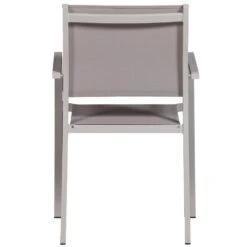 WOOOD Fowl Tuinstoel - Aluminium/Textileen - Zand - Set Van 2 -VIDAXL Winkel 6385dd265d644eb68b3df8ab98bca413