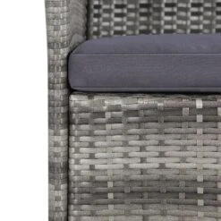 VidaXL 11-delige Tuinset Met Kussens Poly Rattan Grijs 9 VidaXL 11-delige Tuinset Met Kussens Poly Rattan Grijs -VIDAXL Winkel 63c277a245f14f0192cd71bf47c9faa3