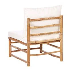 CERRETO - 1-zits Module - Wit - Bamboe -VIDAXL Winkel 63f7d7fbac1547ea9e99d8c50bc0c9b1