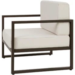 Tectake - Tuin-loungefauteuil Comosa, XXL-kussens, Bruin / Beige -VIDAXL Winkel 64a270d86b6e442bbeacfa63c0780fa6