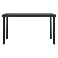 VidaXL - 7-delige Tuinset - Zwart Katoenen Touw En Staal - 140x70 Cm -VIDAXL Winkel 66693945aac247ab9d3b00a394725a0a