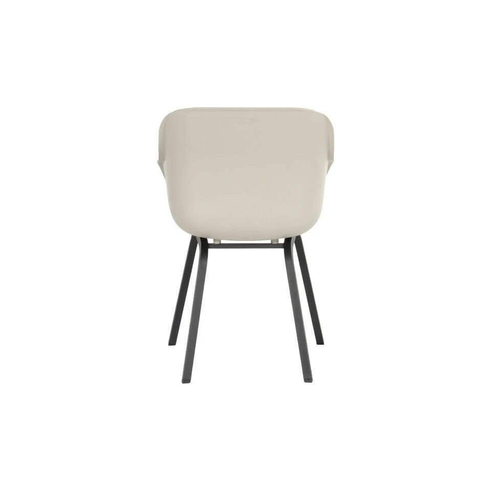 Hartman Le Soleil Element Dining Armstoel - Soft Taupe/Black - 4 St. 10 Hartman Le Soleil Element Dining Armstoel - Soft Taupe/Black - 4 St. - Afbeelding 8