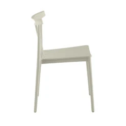 Giga Meubel Tuinstoelen Stapelbaar - Taupe - Kunststof - Set Van 2 -VIDAXL Winkel 6a7f8b26024d49a8ae6fd5e65b823e15