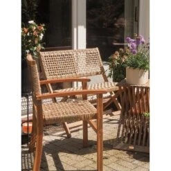 Set Van 2 Tuinstoelen Van Acacia En Touw -VIDAXL Winkel 6e7ceaa665a942238678a84f7e0f47e1