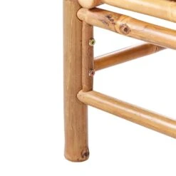 CERRETO - Tuinstoel - Taupe - Bamboe -VIDAXL Winkel 6fa16911a5f84cebaabc9c87a0796018