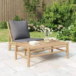 VidaXL - Tuintafel - Bruin - Bamboe - 100 X 55 X 33 Cm -VIDAXL Winkel 7006685f563d41ecbd168491c9248cef