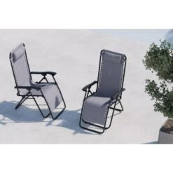 Svea - Noura Relaxstoel - Grijs -VIDAXL Winkel 712f3228592846189cdebc45bb26e956