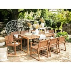 SASSARI - Tuinstoel - Lichte Houtkleur - Acaciahout -VIDAXL Winkel 764b0efcdca24532b658813e65bf35de