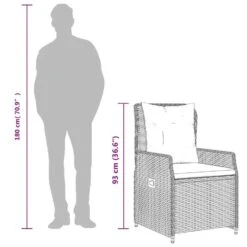 VidaXL - Tuinstoel - Bruin - Poly Rattan 23 VidaXL - Tuinstoel - Bruin - Poly Rattan -VIDAXL Winkel 7aad1d28db994790becb99d4c7abcfe0