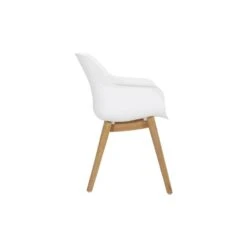 Set Van 2- Hartman Sophie Studio Diningstoel- White - Teak Poot -VIDAXL Winkel 80bdf595d95e44c5becb949c4a3da44d