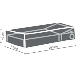 Outdoor Covers Premium Hoes - Ligbed - 40x200x75 Cm -VIDAXL Winkel 81005645 9000