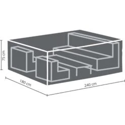 Outdoor Covers Premium Hoes - Loungeset M - 75x240x180 Cm 7 Outdoor Covers Premium Hoes - Loungeset M - 75x240x180 Cm -VIDAXL Winkel 81005652 9000