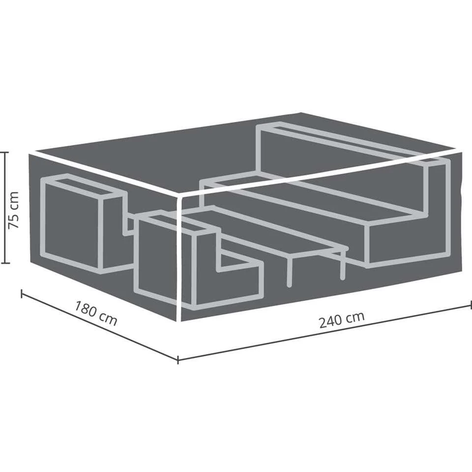 Outdoor Covers Premium Hoes - Loungeset M - 75x240x180 Cm 5 Outdoor Covers Premium Hoes - Loungeset M - 75x240x180 Cm - Afbeelding 3