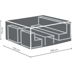 Outdoor Covers Premium Hoes - Loungeset S - 200x150x75 Cm -VIDAXL Winkel 81015923 0200