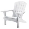Keter Troy Adirondack Tuinstoel - 81x80x96,5cm - Wit -VIDAXL Winkel 81026433