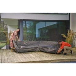 Outdoor Covers Premium Loungesethoes Plateau 272 - Grijs -VIDAXL Winkel 81029503 0500