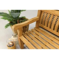 VDG Teakhouten Tuinbank Patrick XL - 200 Cm -VIDAXL Winkel 8409eb8a5bdb4f88af920b6f68ac259a