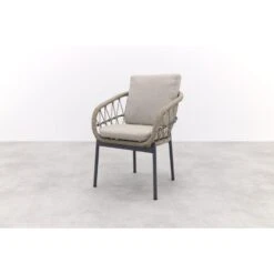 VDG Set Van 4 - Julia Dining Tuinstoel - Antraciet -VIDAXL Winkel 84840538d91540888914a3f0a3a29170