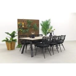 Jasmine Black/Garden Impressions Nevada 240x100 Cm. Tuinset -VIDAXL Winkel 858e1b12f1474522b2b7204a5e7f3fea