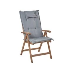 AMANTEA - Tuinset Voor 6 - Donkerhout/Grijs - Acaciahout -VIDAXL Winkel 868103265b144577b10db8717feeaea0