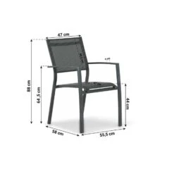 Tuinset 6 Personen 220 Cm Aluminium Grijs Lifestyle Garden Furniture -VIDAXL Winkel 877d3348937e47a2811260131ffe76f6
