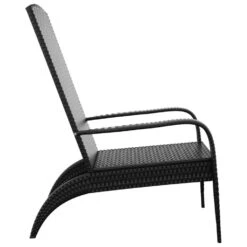 VidaXL - Tuinstoel Adirondack - Zwart - Poly Rattan -VIDAXL Winkel 88709724073b456db1ff8b2681a1f77d