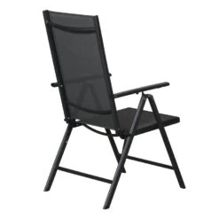Hioshop Kelly 1 X Tuinstoel- Verstelbare Rug- 7 Posities- Zwart/grijs 10 Hioshop Kelly 1 X Tuinstoel- Verstelbare Rug- 7 Posities- Zwart/grijs -VIDAXL Winkel 890246cd15fa4d599381e4e1c4cc5fd3