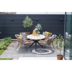 Set Van 4 - Garden Impressions Margriet Tuinstoel - Naturel -VIDAXL Winkel 8922358c48c148e384f672fef6224c31