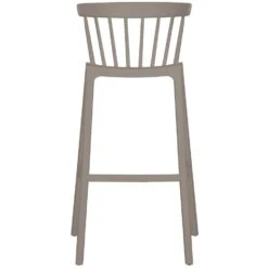 WOOOD Bliss Barstoelen Buiten - Kunststof - Taupe - Set Van 2 -VIDAXL Winkel 8ae943ed4ba3424390a111146530902e