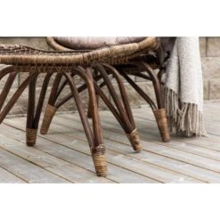Svea - Leila Loungestoel - Donker Walnoot - Rattan -VIDAXL Winkel 8be5c2afa27a464aa8425dd3c15cff4c