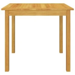 VidaXL - 5-delige Tuinset Met Wit Kussens - Zwart - 2+2+1 - 85x85 Cm Hout Tafel -VIDAXL Winkel 8f5c1d61f92a461d8042d08ef24d8452