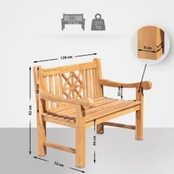 CLP Teakbank Florida 120 Cm 7 CLP Teakbank Florida 120 Cm -VIDAXL Winkel 904802f8a0044cb9adc794302f54b197