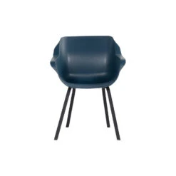 Set Van 4 - Hartman Sophie Element Dining Armstoel - Steel Blue -VIDAXL Winkel 90527434855d4789a8f93a30d42263f0