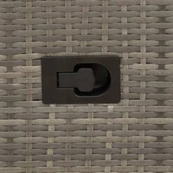 VidaXL - Tuinbank - Grijs - Poly Rattan -VIDAXL Winkel 909c05f4705c4b45b45d8b8553171bf9