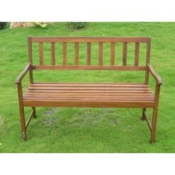 Sens-Line - Owen 2-zits-bank - 120cm - Hout -VIDAXL Winkel 9457f0de4d1f40c3bce3fc1461b4388f