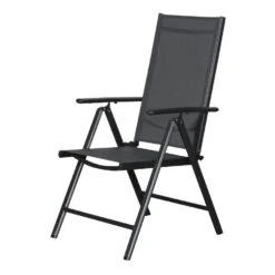 Hioshop Kelly 1 X Tuinstoel- Verstelbare Rug- 7 Posities- Zwart/grijs 11 Hioshop Kelly 1 X Tuinstoel- Verstelbare Rug- 7 Posities- Zwart/grijs -VIDAXL Winkel 955e7d0c61fe48fb943a6d47fff46889