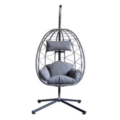 Hangstoel Van Rotan En Metaal In Zwart 17 Hangstoel Van Rotan En Metaal In Zwart -VIDAXL Winkel 9766915ceb3f4aecabd2696999ea2dd5