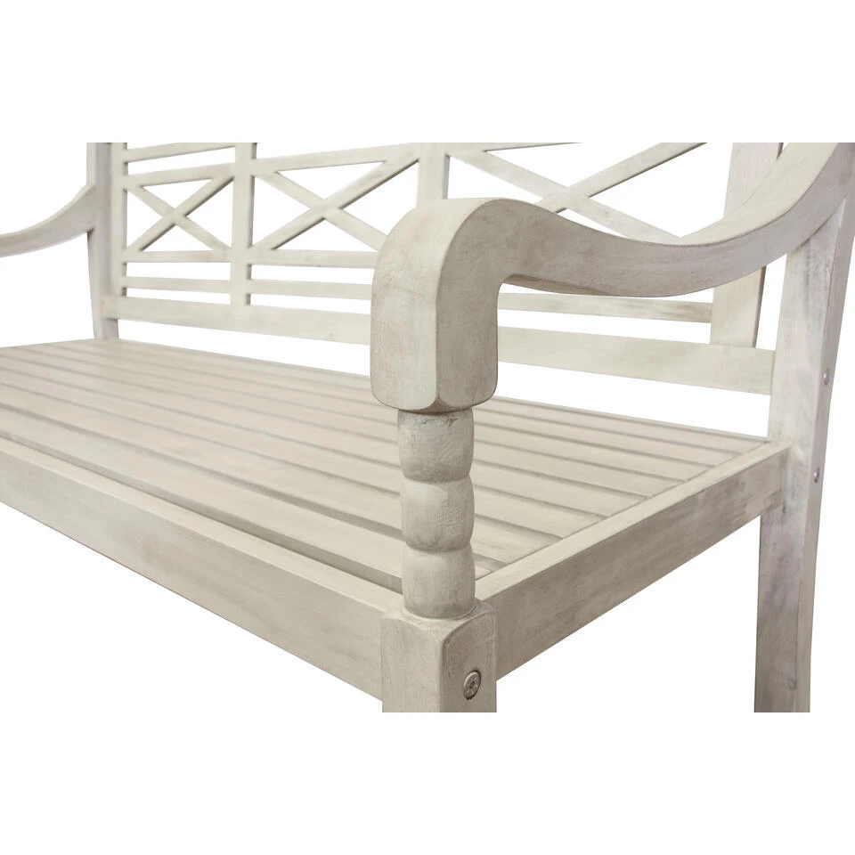 Sens-Line - Louis 3-zits-bank - 150cm - Hout Grijs 5 Sens-Line - Louis 3-zits-bank - 150cm - Hout Grijs - Afbeelding 3