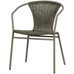 WOOOD Weston Stoelen Buiten - Rattan/Metaal - Jungle - Set Van 4 -VIDAXL Winkel 98cb9d01a7f142a2b36305f5a8187989