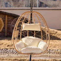 Hangstoel Van Bruin Rotan En Metaal 15 Hangstoel Van Bruin Rotan En Metaal -VIDAXL Winkel 993114053975470895572c4cb069b97a