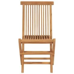 VidaXL - Tuinstoelen - Bruin - Hout - 2 Stuks - Inklapbaar -VIDAXL Winkel 9962d32362464ce581b597411b2c865b
