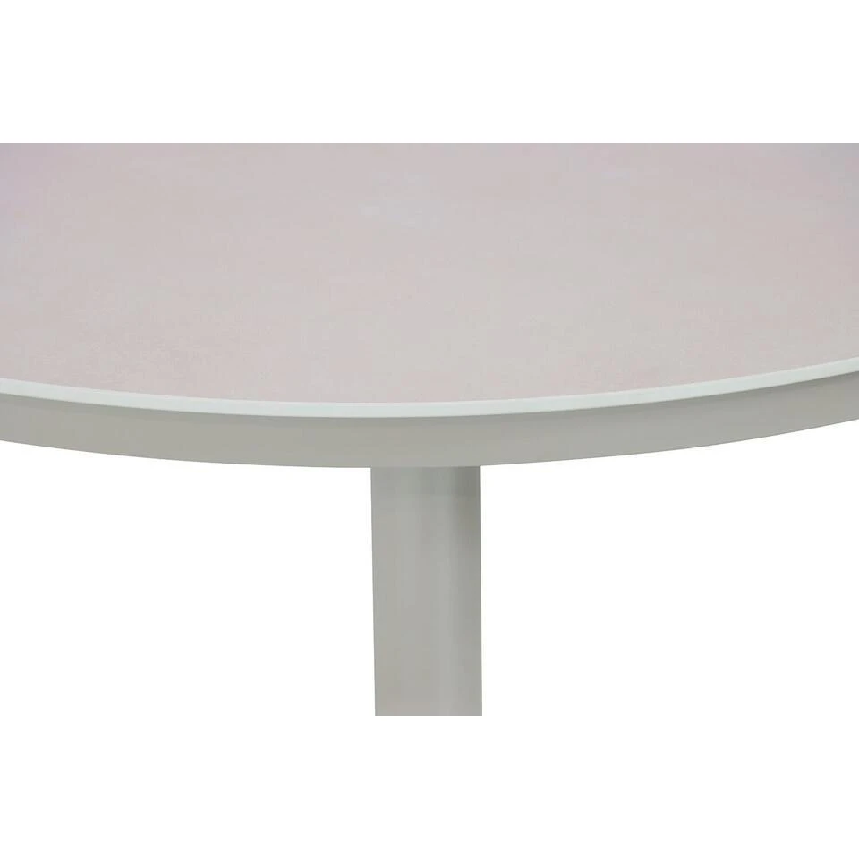 Tuinset Ronde Tuintafels 4 Personen 120 Cm Aluminium/Rope Taupe Coco 17 Tuinset Ronde Tuintafels 4 Personen 120 Cm Aluminium/Rope Taupe Coco - Afbeelding 15