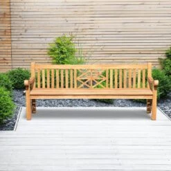 CLP Teakbank Florida 220 Cm -VIDAXL Winkel 9bb300956db345a18d771e7312315f0f