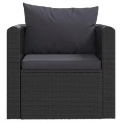 VidaXL Fauteuil Met Kussens Poly Rattan Zwart 8 VidaXL Fauteuil Met Kussens Poly Rattan Zwart -VIDAXL Winkel 9c51a855bb8a40c78f0a6357ceb8619e